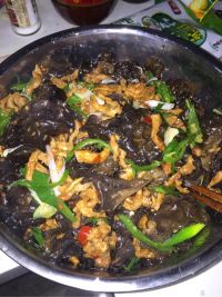 木耳青椒肉丝