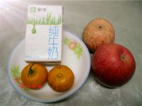 苹果橘子奶