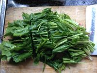 素炒菠菜