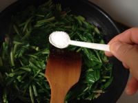 素炒菠菜
