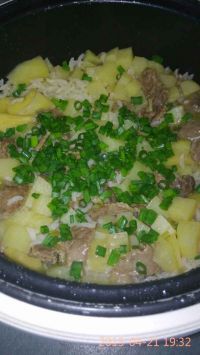 牛肉土豆闷饭