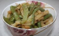 豆角炒饼