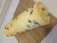 葡萄干戚风蛋糕卷
