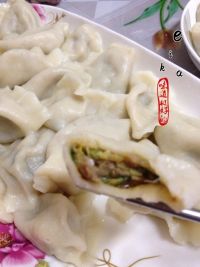 猪肉白菜韭菜馅大饺子