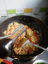胡萝卜蛋炒饭