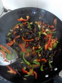 木耳炒肉丝