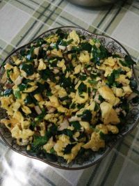 韭菜鸡蛋饼