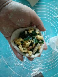 韭菜鸡蛋饼