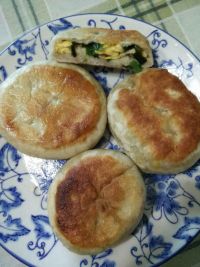 韭菜鸡蛋饼