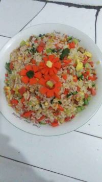 小清新三鲜炒饭