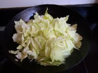 辣味杏鲍菇炒手撕包菜