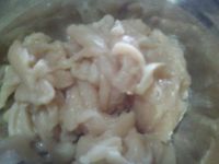 香菇炒鸡肉片