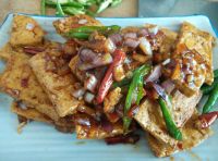 香煎豆腐