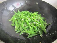 四季豆炒鸡蛋