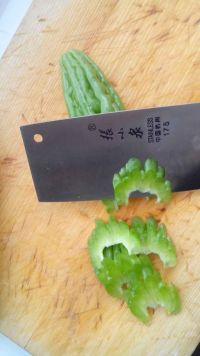 清炒苦瓜
