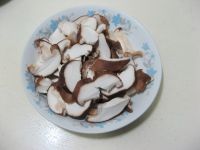 炒鸡肉香菇油菜