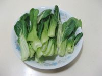 炒鸡肉香菇油菜