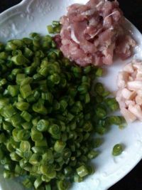 豆角炒肉