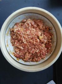 蒸肉饼