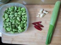 清炒蚕豆