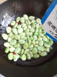 清炒蚕豆