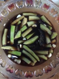 糖醋西瓜皮拌海蜇