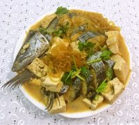 鲅鱼炖豆腐粉条