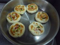 葱香火腿早餐饼