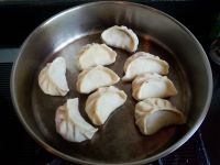 香菇韭菜鸡蛋煎饺