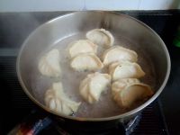 香菇韭菜鸡蛋煎饺