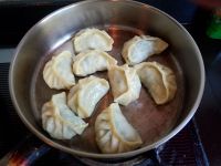 香菇韭菜鸡蛋煎饺