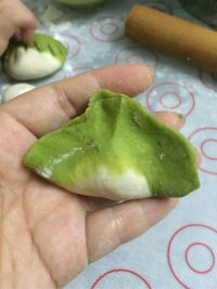 翡翠白玉饺子