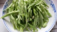 四季豆炒肉丝