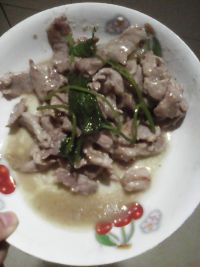 猪肉青菜梗