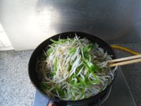 青椒炒豆芽