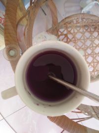 紫薯米粉粥