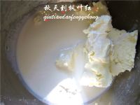 芒果樱桃芝士挞