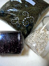 红豆绿豆薏米糖水