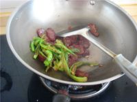 杭椒炒腊肠