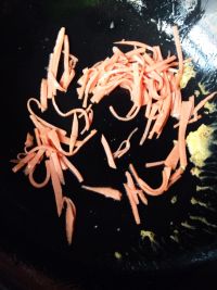 火腿蛋丝粥