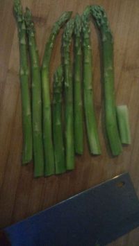 芦笋炒肉丁