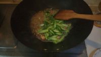 芦笋炒肉丁