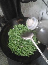 蒜米扁豆角