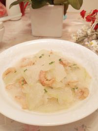 虾仁煨冬瓜