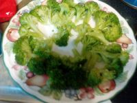 西兰花酱香鸡蛋