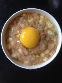 蒸肉饼