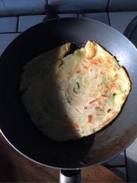 葱香手抓饼