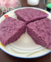 紫薯发糕