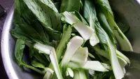 香菇炒油菜
