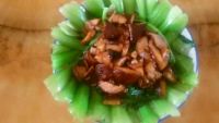 香菇炒油菜